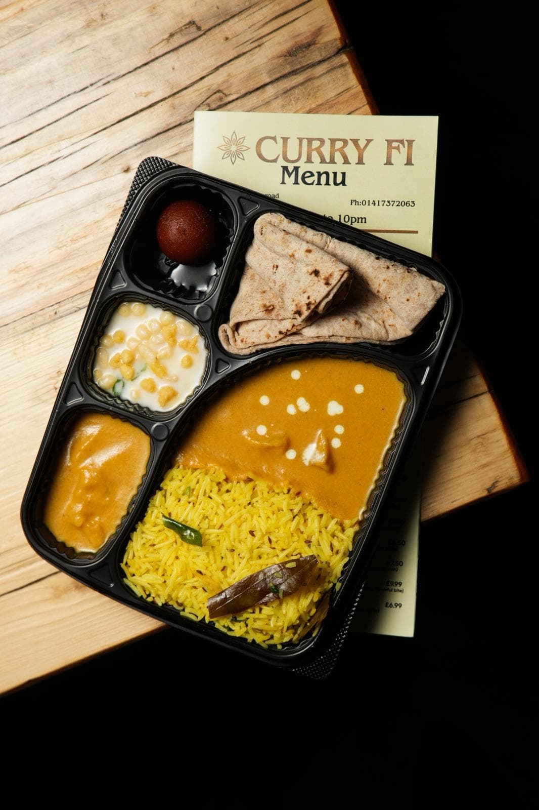 5-compartment Veg Thali - Perfect for catering